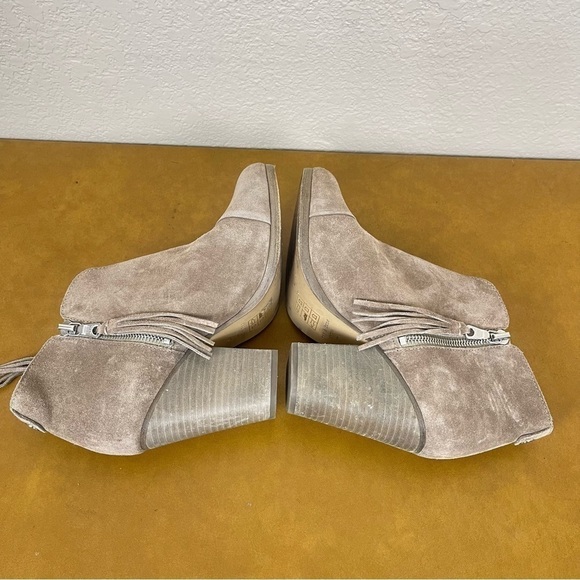 Rag & Bone Margot Fringe Cap Toe Suede Booties Size EU 37 Women - Picture 7 of 11